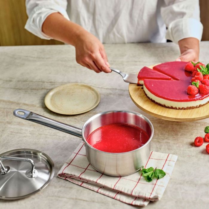 DEMEYERE CLASSIC PRO 3 STEELPAN DEKSEL 18 CM/ 2LT