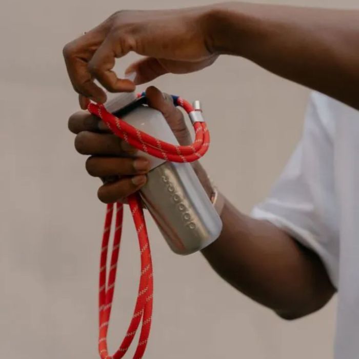 Dopper Cord - Silver Red