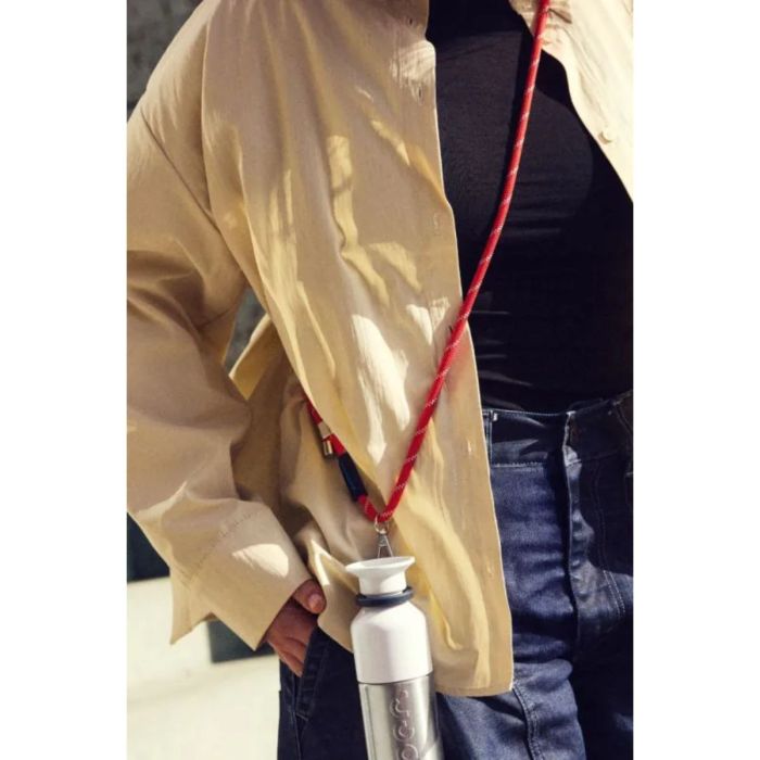 Dopper Cord - Silver Red