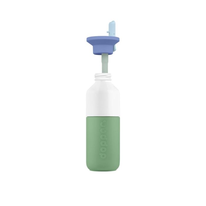 Dopper Steel 350ml Fresh Green X Flip Straw