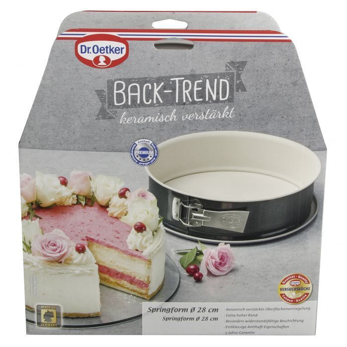 Dr Oetker springvorm Back Trend, 28 cm