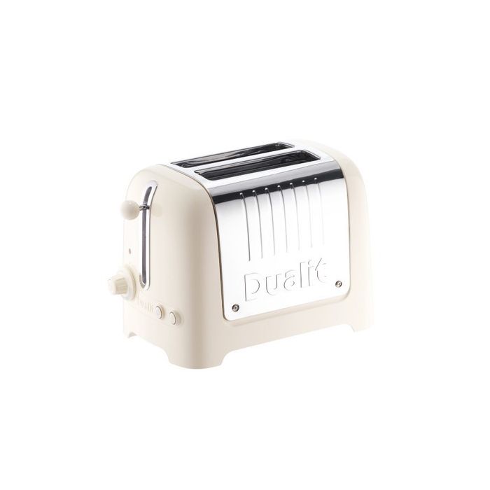 Dualit 2 slot Lite Broodrooster Canvas White