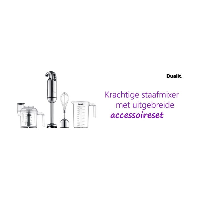 Dualit staafmixer Chroom