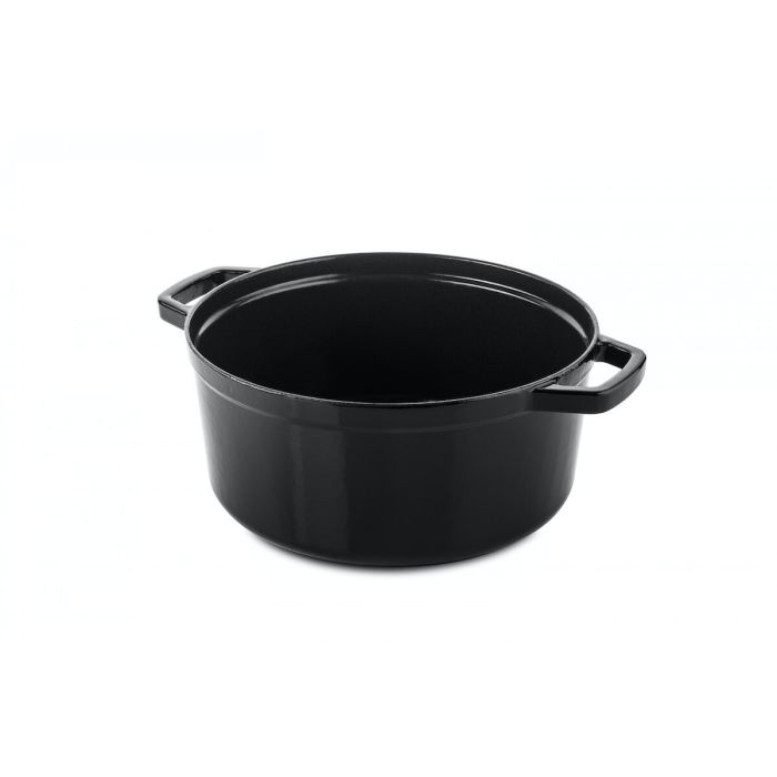 AANBIEDING - DUCQ Gietijzeren pan rond Ø 22cm