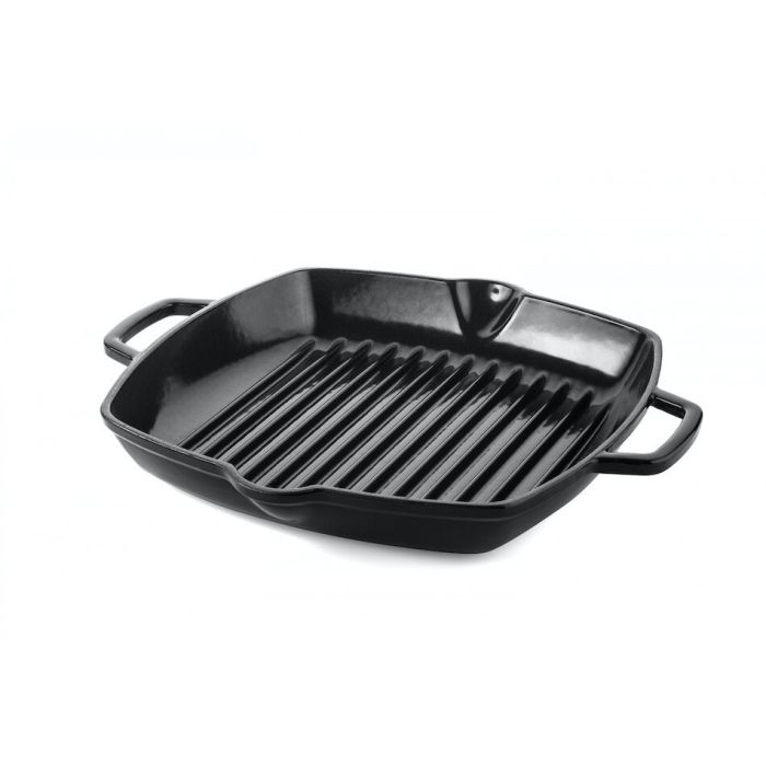 DUCQ Gietijzeren grillpan Ø 28cm