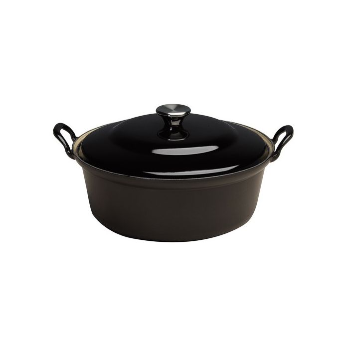 Le Creuset Faitout Braad en Stoofpan Zwart Ø 32 cm