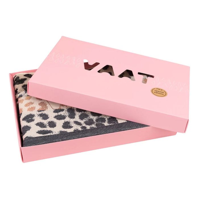 VAAT Amsterdam Giftset I love Leopard Black Sand Gold
