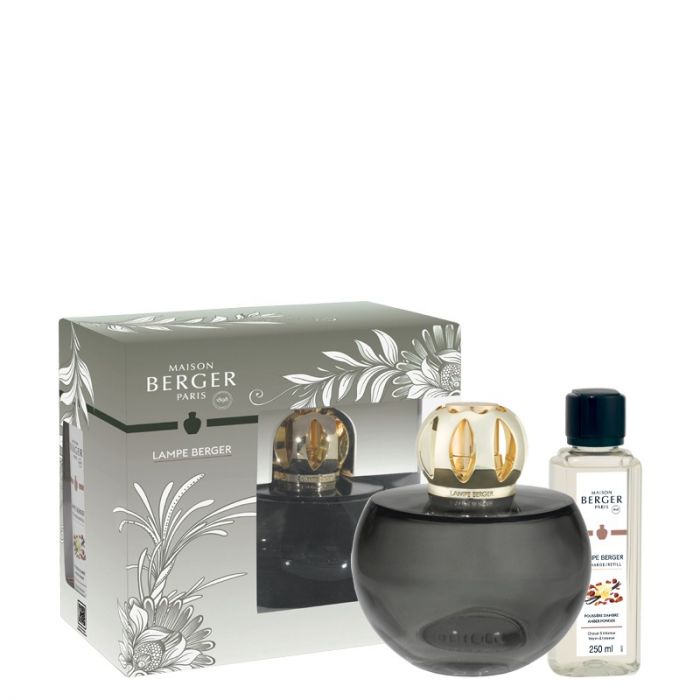 Lampe Berger Giftset Holly Gris Mousse