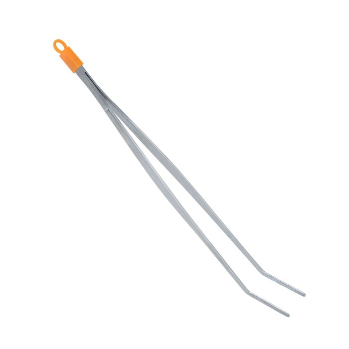 KEUKENPINCET GEBOGEN, 30CM