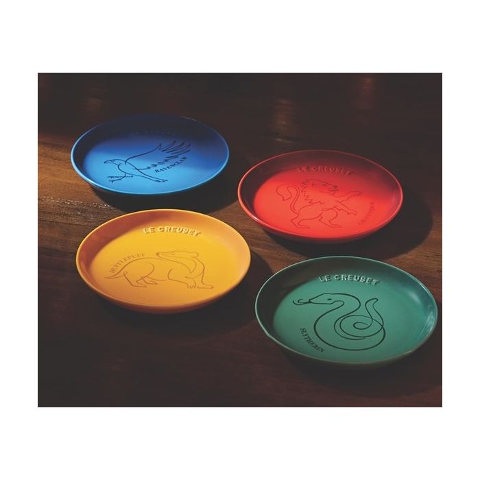 Le Creuset Harry Potter Hogwarts Houses set van 4 bordjes
