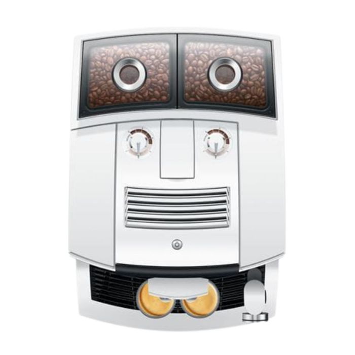 JURA J8 TWIN DIAMOND WHITE (EA)