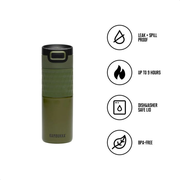 Kambukka Etna Grip 500 ml  Khaki Warrior