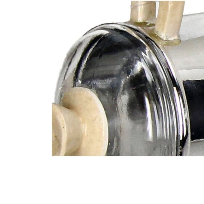 ORNAMENT Soep Pan GLAS Zilver 8.5CM