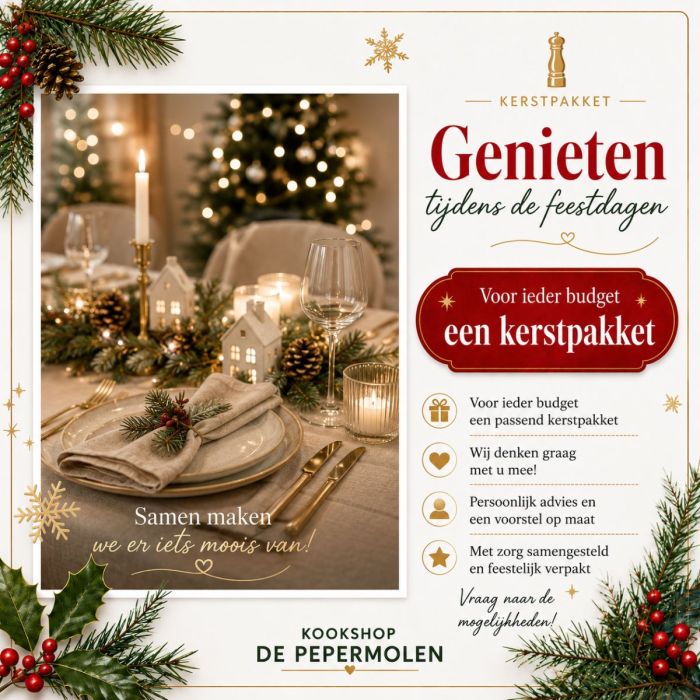 KERSTPAKKET OP MAAT