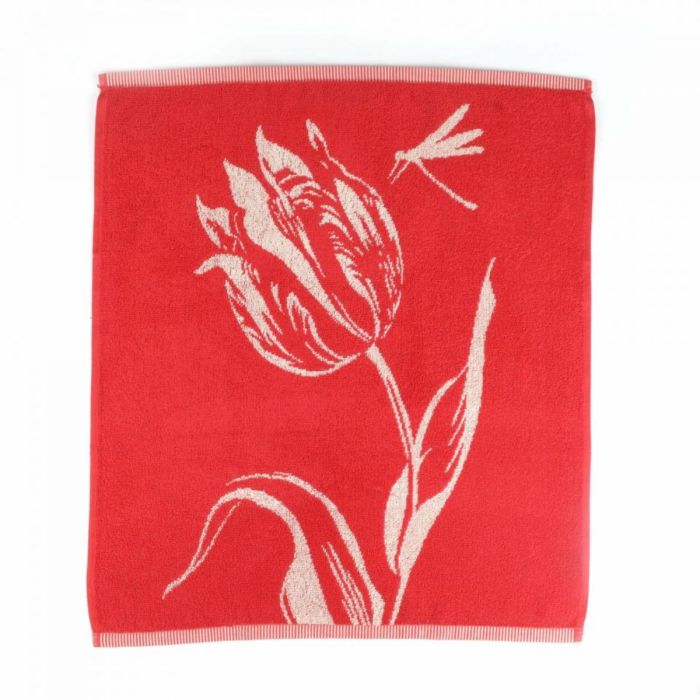 Bunzlau Castle Keukendoek Tulips Red