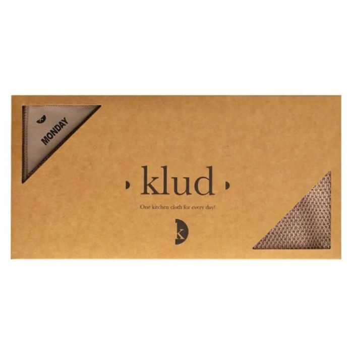 KLUD VAATDOEKJES WAFEL 7-ST LATTE