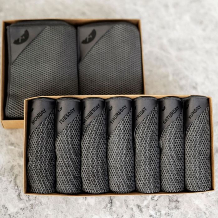 KLUD DOEKJES WAFEL, 7-DAGEN CHARCOAL