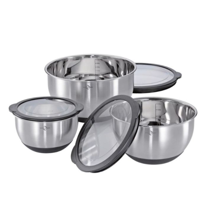 Kuchenprofi Kommen Set met Deksel 3 stuks
