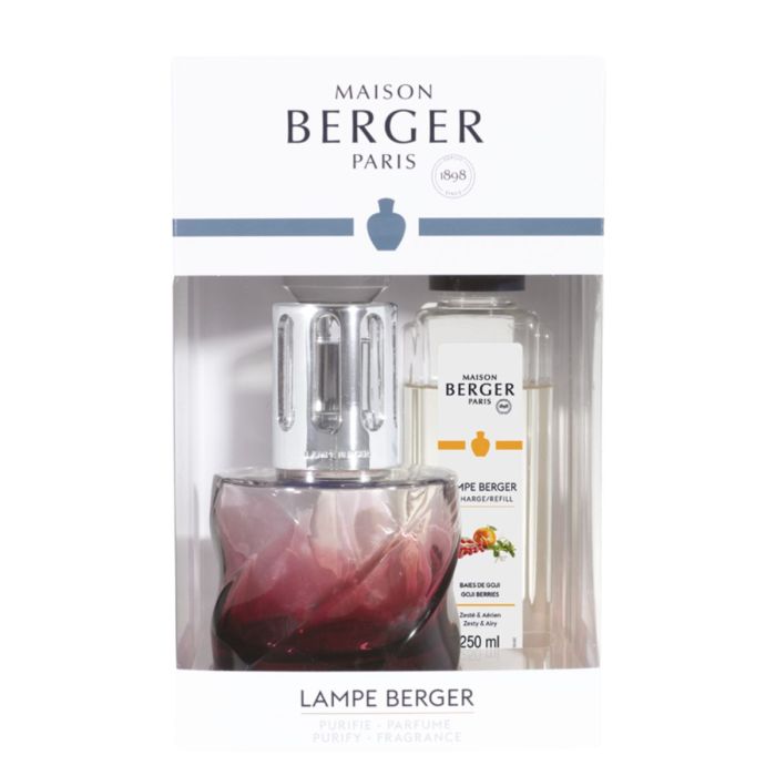 Lampe Berger - Giftset Spirale Rouge