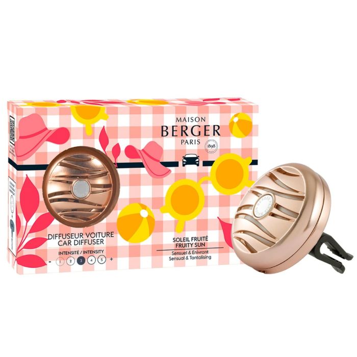 MAISON BERGER Autodiffuser Estivale Blissful cuivre rosé - Soleil Fruité