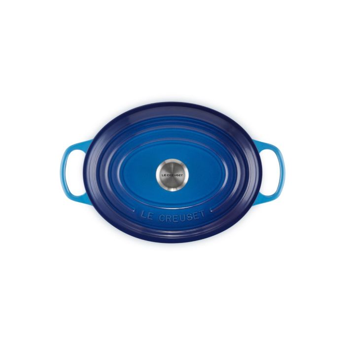 Le Creuset Braad/Stoofpan Ovaal 29cm Azure