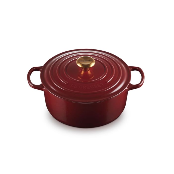 Le Creuset - RONDE BRAAD/STOOFPAN 26CM RHONE