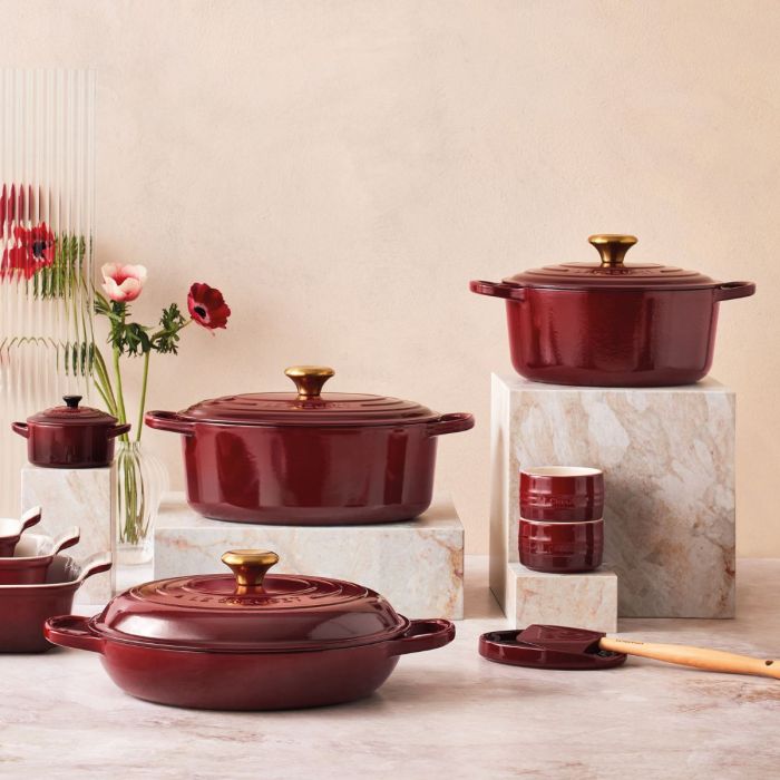 Le Creuset - RONDE BRAAD/STOOFPAN 26CM RHONE