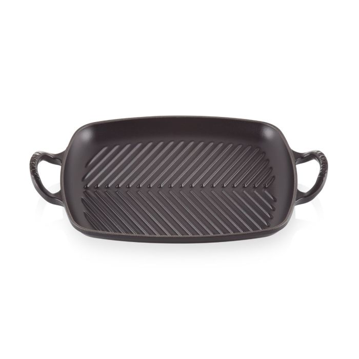 Le Creuset Grillpan Rechthoekig Zwart 30x27cm