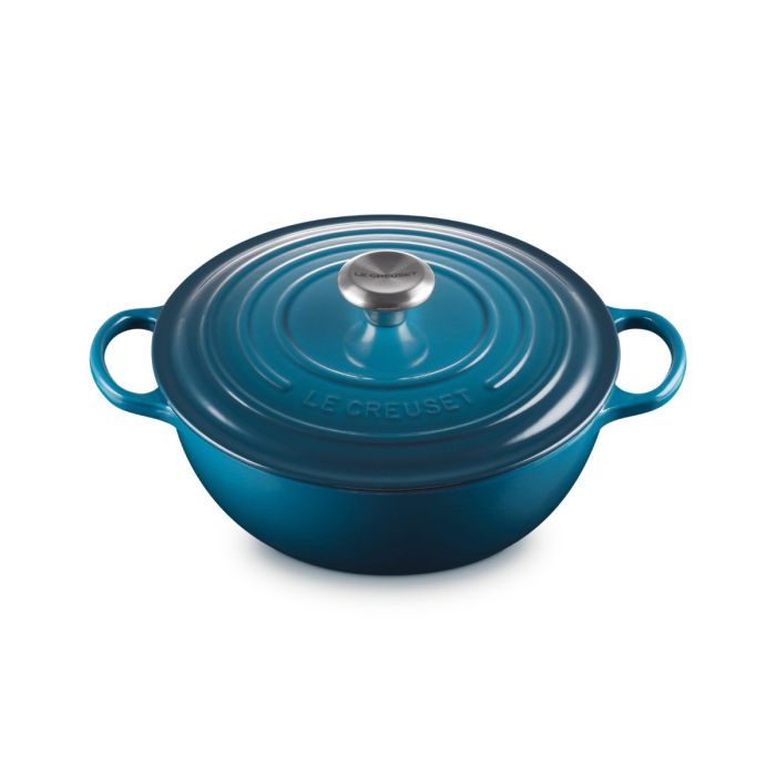 Le Creuset Braadpan Marmite 26cm Deap Teal  