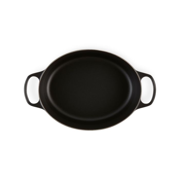 Le Creuset Ovaal Braad/Stoofpan 29cm Mat Zwart