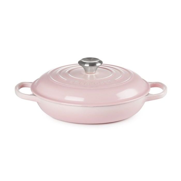 Le Creuset Braadpan Campagnard Shell Pink Ø 26 cm