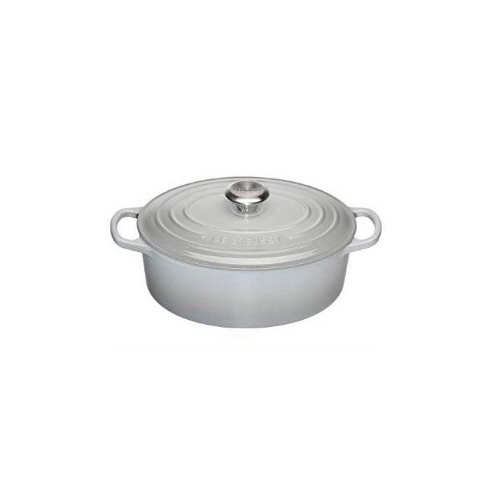 Le Creuset Ovaal Braad/Stoofpan Mist Grey Ø 29 cm 4,7 liter