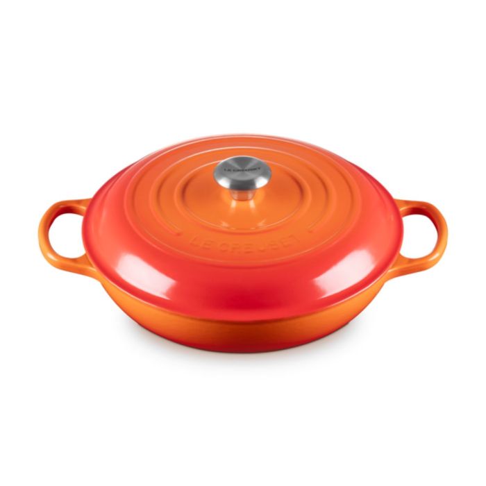 LE CREUSET CAMPAGNARD ORANJEROOD 30CM 3,5L