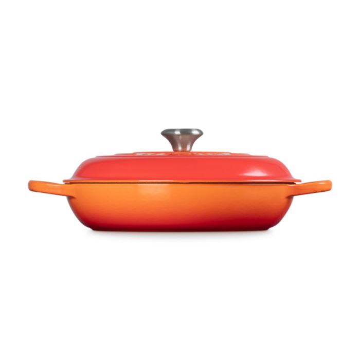 LE CREUSET CAMPAGNARD ORANJEROOD 30CM 3,5L