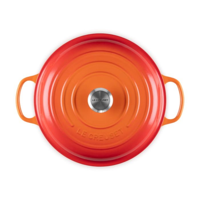 LE CREUSET CAMPAGNARD ORANJEROOD 30CM 3,5L