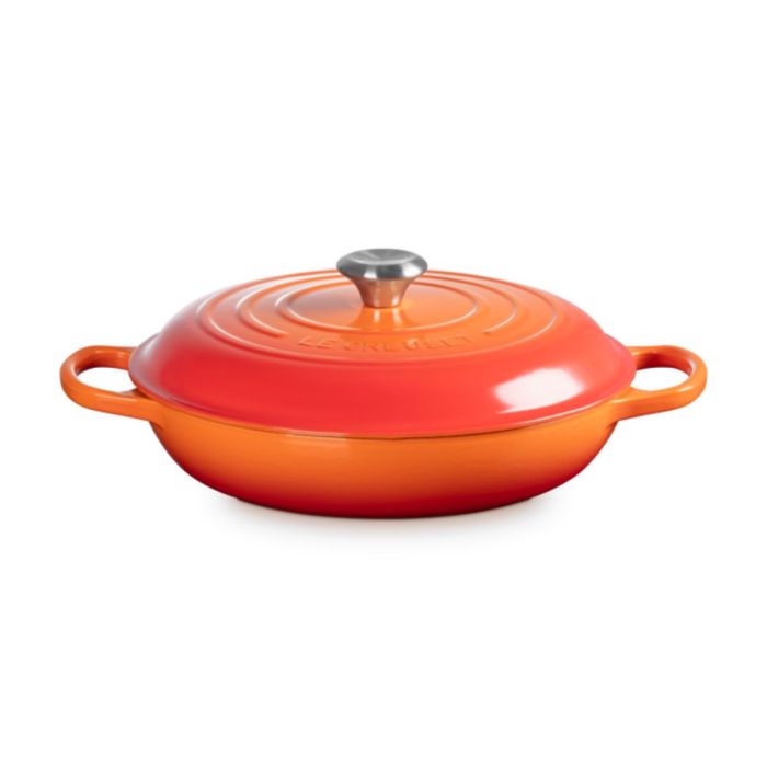 LE CREUSET CAMPAGNARD ORANJEROOD 30CM 3,5L