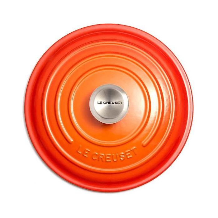 Le Creuset Ronde Braad/Stoofpan Oranje-rood Ø 22 cm 3,3 liter 