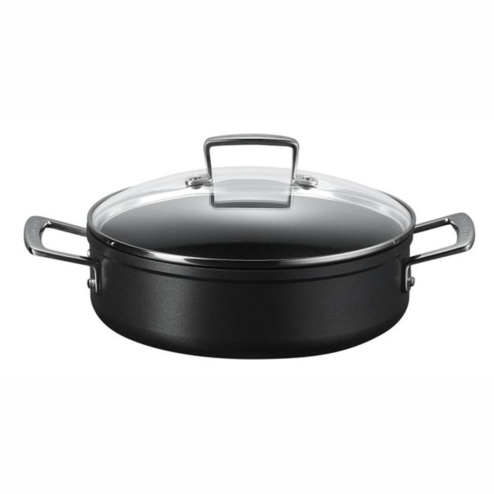 Le Creuset SAUTEERPAN MET GLASDEKSEL 28CM