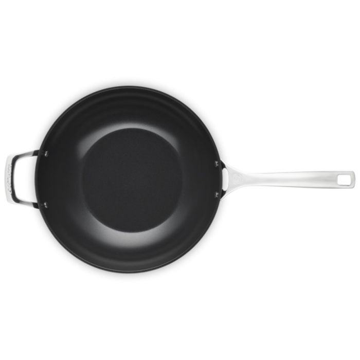 LE CREUSET CERAMIC WOKPAN 30CM