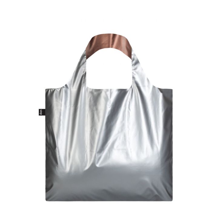 LOQI TAS METALIC SILVER ROSE GOLD