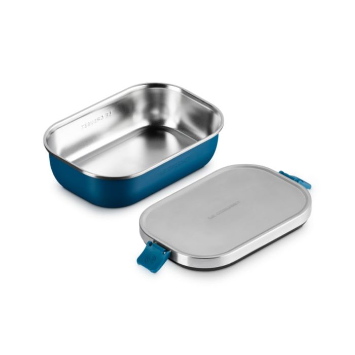Le Creuset Lunchbox On The Go Deep Teal 0,9L