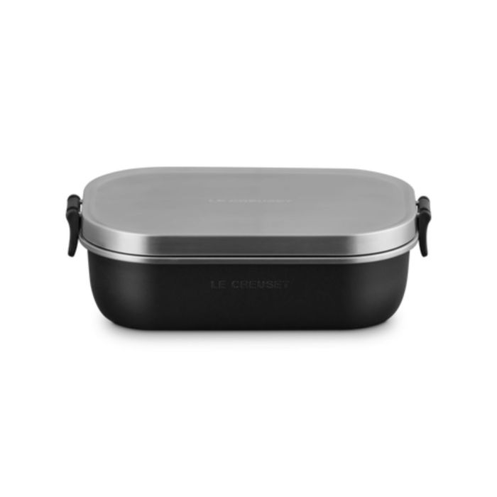 Le Creuset On The Go Lunchbox Mat Zwart 0,9L
