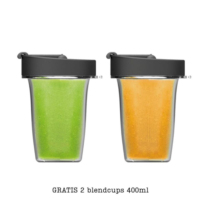 Magimix Power Blender Zwart + GRATIS 2x blendcup 400ML