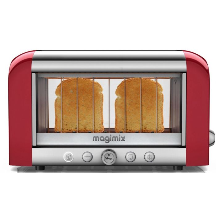 Magimix Toaster Vision Broodrooster Rood