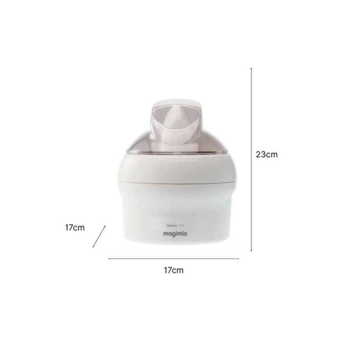 Magimix Glacier IJsmaker ijsmaker 1,1ltr. Wit