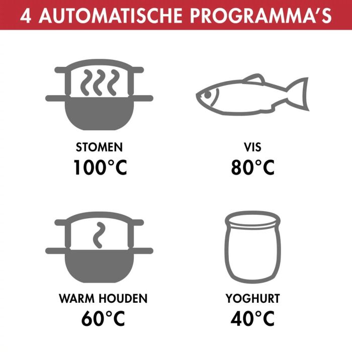 Magimix Multifunctionele Stoomkoker