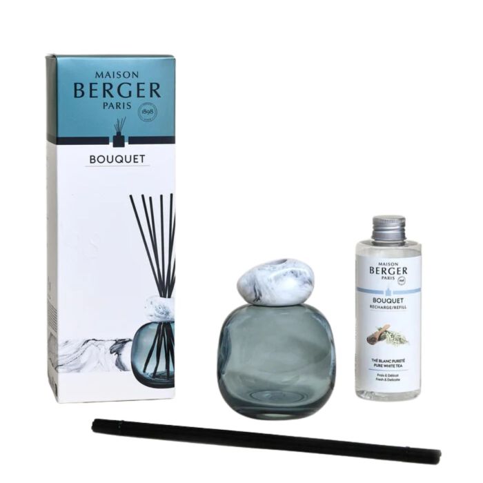 MAISON BERGER - PARFUMSTICKS MINERAL BLEU PURE WHITE TEA 100ML