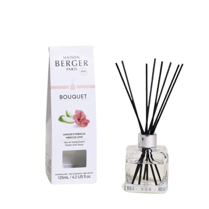 MAISON BERGER CUBE 125ML HIBISCUS LOVE