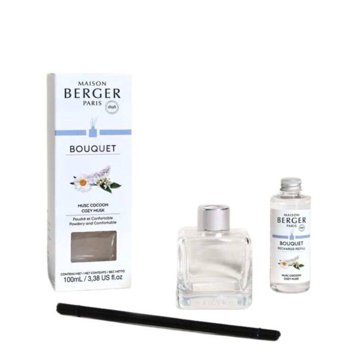 MAISON BERGER - PARFUMSTICKS CUBE COZY MUSK 100ML