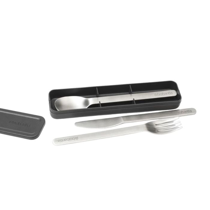 Brabantia Make Take Bestekset Dark Grey